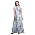 thumbnail image 1 of Bimba Robe Longue Débardeur pour Femmes Shibori Maxi Col Rond Imprimée Robe de Soirée-Xx-Grand, 1 of 6