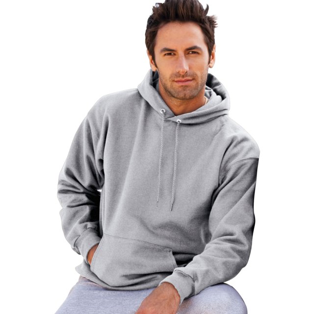 Hanes Chandail à Capuchon en Molleton pour Adulte en Coton Ultime, m, Gris Oxford