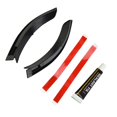 thumbnail image 4 of Water Rain Gutter Extension For Jeep Wrangler JL 2018 2019 2020 2021 Accessories, 4 of 12