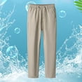 thumbnail image 2 of Men's Summer Ice Silk Straight Casual Sports Pants, 2 of 4