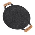 thumbnail image 1 of Korean Bbq Grill Pan, Metal Nonstick Grill Barbecue Plate Round Bbq Grill Pan Korean Barbecue Grill Korean Bbq Pan With Multifunctional Circular Frying Pan for Outdoor Camping, 1 of 7