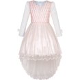thumbnail image 1 of Flower Girls Dress Lace Hi-lo Wedding Pageant Party 14 Years, 1 of 6