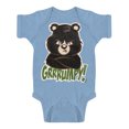thumbnail image 1 of Justaucorps Ourson Grrrumpy pour Tout-Petits - Bleu Pâle - 6 Mois, 1 of 1
