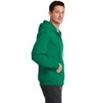 thumbnail image 4 of Port & Company Men's Classic Full Zip Hooded Sweatshirt L Kelly, 4 of 4