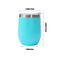 thumbnail image 3 of Birdeem Gobelet Isotherme en Acier Inoxydable 12Oz – Conception Compacte en Forme de U, Scellé sous Vide pour Bière, Café et Boissons Froides, 3 of 6
