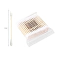thumbnail image 2 of 6 Packs Cotton Stems 600 Pieces Bamboo Cotton Buds Biodegradable for Cleaning Tool, 2 of 6