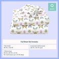 thumbnail image 3 of Mainstays Kids Ensemble de draps en microfibre, grand lit,papillons, 4 pièces., 3 of 8