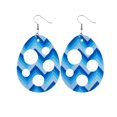 thumbnail image 1 of Creative Easter Leather Earrings Colorful Eggs Party Rabbit Happy Easter Day Decor Bunny Ester Parti Girls Gifts, Style 4, 1 of 3