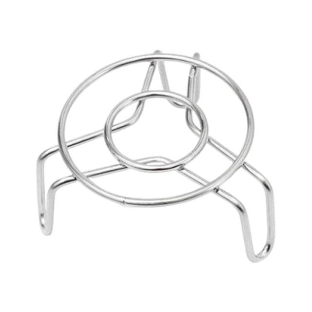 simhoa Mini Support à Vapeur pour Oeufs de Caille, Dessous-de-Plat pour Bouilloires Électriques, Bol à Ragoût, Cuiseur à Riz, Court