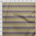 thumbnail image 3 of oneOone Cotton Poplin Fabric Chevron Ikat Print Fabric By Yard 42 Inch Wide, 3 of 4