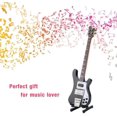 thumbnail image 4 of Musical Instrument Model Ornaments Black Bass Guitar Replica Miniature Model wit, 4 of 5