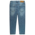 thumbnail image 2 of KIDSCOOL SPACE Boys Jeans,Elastic Band Inside Ripped Soft Strechy Denim Pants,4-5 Years, 2 of 6