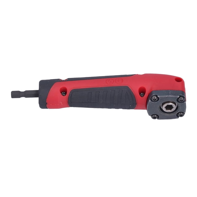 90° Drills Adapters, Tight Connection Standard Size Anti Vibration Electric Drill Right Angle Adapter Turning Tool For Impact Driver