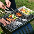thumbnail image 1 of HOZADOIE Stainless Steel Barbecue Mesh Kitchen & Dining Barbecue Net Stainless Steel Grill Net Flat Grill Net Outdoor Barbecue Net Rack Suitable for Home Family Gatherings Outdoor Picnic, 1 of 6