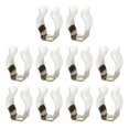 thumbnail image 1 of 10PCS SPRING TERRY CLIPS OPEN TYPE SPRING STEEL TOOL CLIPS HEAVY DUTY, 1 of 2