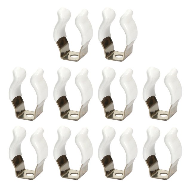 10PCS SPRING TERRY CLIPS OPEN TYPE SPRING STEEL TOOL CLIPS HEAVY DUTY