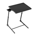 thumbnail image 1 of Luzkey Table d'Ordinateur Portable Réglable en Hauteur, Rotative à 360 Degrés pour Petit Espace, Plateau de Souper pour Téléviseur, 1 of 8