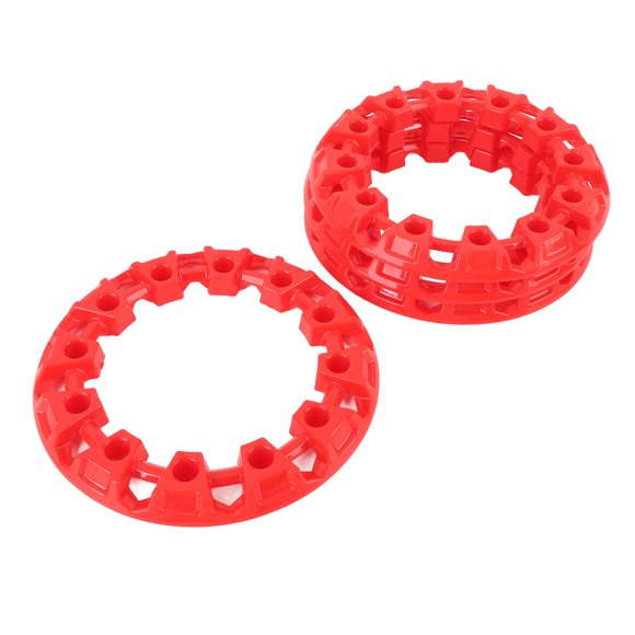 4 Pcs Couvre-Moyeu de Roue de VTT de 6 Pouces, Protège-Jante Décoratif pour Kart à Pédales avec Protection Universelle, Décor Adapté aux VTT et Plus