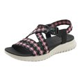 thumbnail image 1 of IUJSOY Womens Sandals Adjustable Strappy Dressy Summer Platform Sandals Open Toe Walking Shoes, 1 of 8