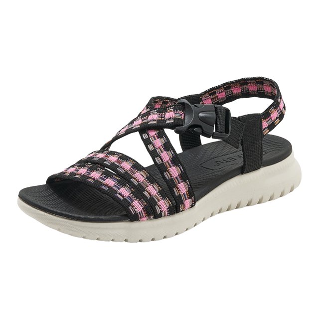 IUJSOY Womens Sandals Adjustable Strappy Dressy Summer Platform Sandals Open Toe Walking Shoes