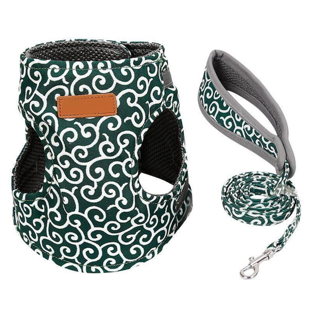 TIMIFIS Cat Harness Cat Traction Rope Vest Type Antibreakaway Cat Special Chest Strap Vest Style Cat Harness And Leash - Fall
