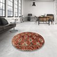 thumbnail image 3 of Ahgly Company Tapis Rectangulaire Intérieur Traditionnel Rouge Persan, 3 Pieds x 5 Pieds, 3 of 6