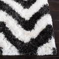 thumbnail image 3 of Safavieh Barcelona Carmella Zigzag Stripes Shag Area Rug, 3 of 7