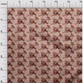 thumbnail image 3 of oneOone Cotton Poplin Brown Fabric Abstract Sewing Craft Projects Fabric Prints By Yard 56 Inch Wide, 3 of 4