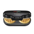 thumbnail image 1 of Proctor Silex Double Mini Waffle Maker Machine with 4&#2013265922?&#2013266077 Round Non-stick Grids, Makes 2 Personalized Individual Breakfast Keto Chaffles and Hashbr, 1 of 8