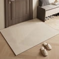 thumbnail image 1 of TopLLC Home Decor, Room Decor, Wall Decor Striped Carpet Comfortable Living Room Carpet Refreshing Bedroom Carpet Home Balcony Carpet Polyester Beige Carpet, 1 of 6