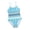 B001, variant on Qudderr Kids Baby Girls Halter Swimsuits One-Piece Bathing Suits Multicolor Printed Bikini Toddler Summer Beach Swimwear for 4-8 Years Old