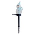 thumbnail image 1 of DOLITY Solar Christmas Snowman Stake Waterproof Art Decorative LED Lamp for Home Party Blue, 1 of 8
