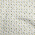 thumbnail image 1 of oneOone Silk Tabby White Fabric Kids Craft Projects Decor Fabric Printed By The Yard 42 Inch Wide, 1 of 4
