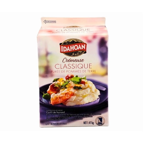 Idahoan - Creamy Classic Mashed Potatoes - 1.47kg - 1ct - Quick Preparation & Homemade Butter Flavor (1ct)
