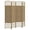 Natural, variant on HOMCOM 5.6ft Folding Room Divider, Freestanding Privacy Screen, White