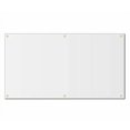 thumbnail image 2 of Milweb1 - Blank White Vinyl Banner Sign with Grommets (3'x4'), 2 of 4