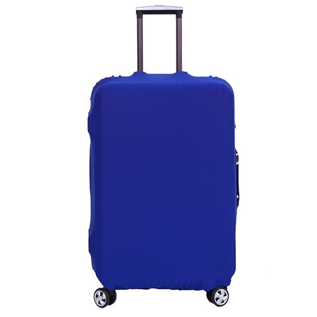 Luggage Covers Travel Accessories Suitcase Cover Protector Reusable Washable 18-32inch Pink Letter Printed Pattern Series blue L