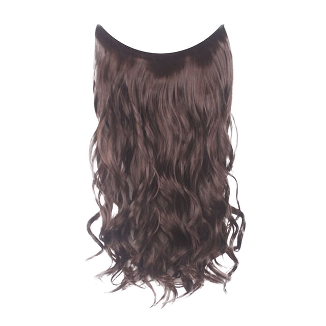 Fridja Rallonges de Cheveux Épaisses à Clip, Boucles Lisses, Postiche pour Tête Complète à Clip
