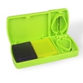 thumbnail image 1 of Transemion Household Portable Pill Storage Box Splitter Outdoor Hiking Camping Tablets Organizer Adults Case Container Green 1Set, 1 of 6