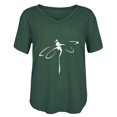 thumbnail image 3 of Birdeem T-Shirt à Manches Courtes Imprimé pour Femmes, 3 of 4