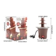 thumbnail image 3 of Dvkptbk Plastic Chocolate Machine Three-Layer Hot Melt Machine for Melting Chocolate At Family Gatherings Home Appliances, 3 of 9