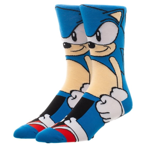 Crew Sock - Sega Sonic - 360 New Licensed cr537bseg