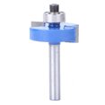 thumbnail image 4 of 2-Flute T-Slot Router Bit with 6.35mm Shank - YG8 Alloy Cutter Head & 45# Carbon Steel Body, 9.52mm Blade Diameter/Length, Heat-Resistant Coated Woodworking Tool for MDF, Solid Wood, Plywood,, 4 of 6