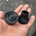 thumbnail image 4 of 8 Pcs Rubber Skid Resistant Cane Tips Crutchs Pads s Replacement Tip Bottom Ends,Heavy Duty( Gray), 4 of 4