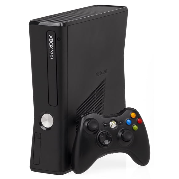 Console Xbox 360 S noire 4Go (Refurbished)
