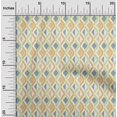 thumbnail image 1 of oneOone Georgette Viscose Fabric Diamond Geometric Â Printed Craft Fabric BTY 42 Inch Wide, 1 of 4