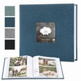 thumbnail image 4 of Album Photo 6 Pouces 200 Album Photo Gris Scrapbook avec Pages de Journal pour Souvenirs(1Pcs) Rkxzt, 4 of 5