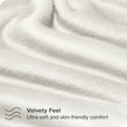 thumbnail image 2 of Bare Home Microplush Fleece Sheet Set - Ultra Soft - Deep Pocket - Twin XL, Cream, 2 of 7