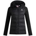 thumbnail image 1 of Veste pour femmes Reebok en maille extensible et tissu matelassé isolant, 1 of 7