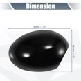 thumbnail image 3 of Unique Bargains Paire de Capuchons de Remplacement pour Rétroviseur, Noir Lustré, pour BMW Mini Clubman R55 Hatchback Cooper R56, 3 of 6